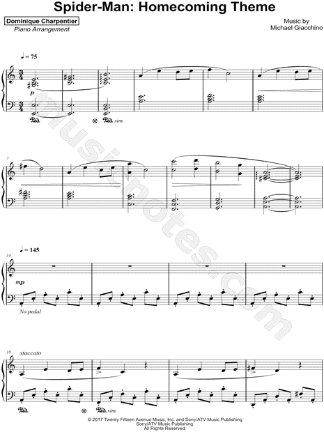Spider-Man: Homecoming Theme