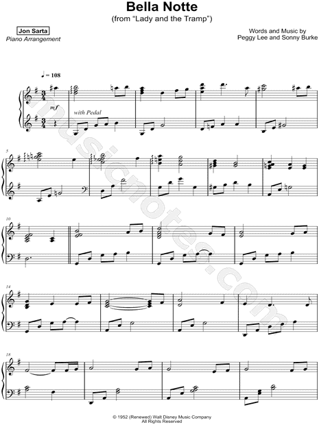 Bella Notte (This Is the Night)