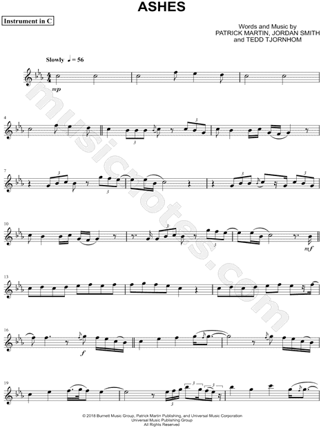Ashes - C Instrument