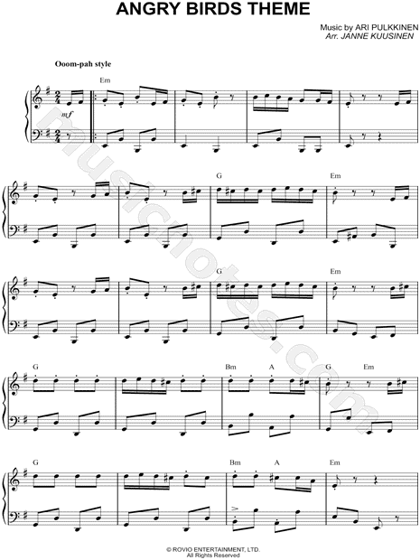 Angry Birds Theme
