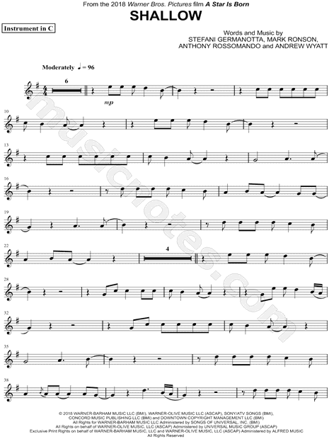 Shallow - C Instrument