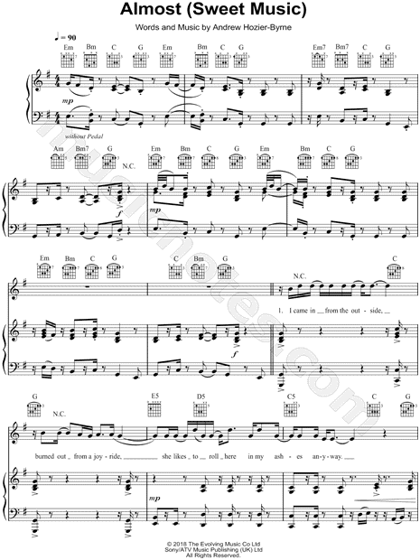 Almost (Sweet Music)