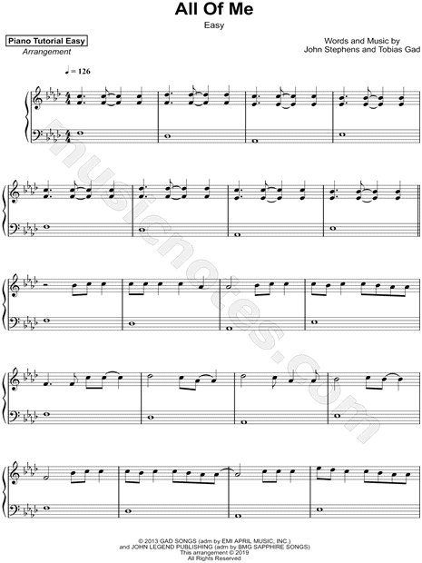 All of Me [easy]