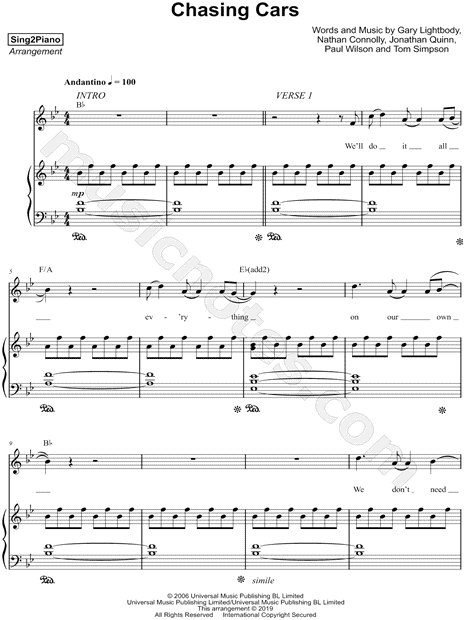 Chasing Cars
