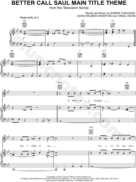 Better Call Saul Main Title Theme