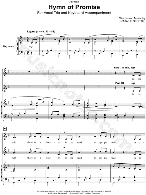 Hymn of Promise