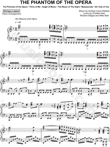 The Phantom of the Opera Medley