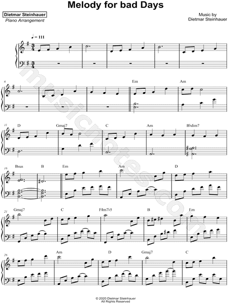 Melody for bad Days