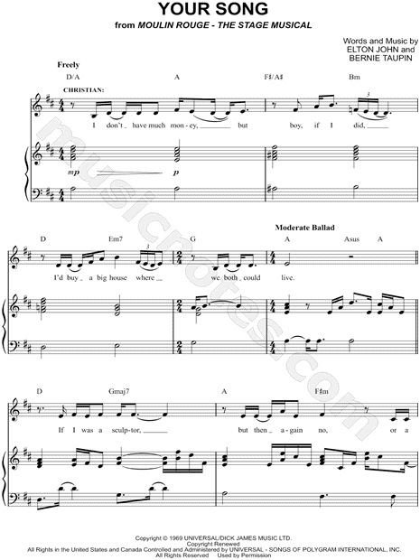 Your Song