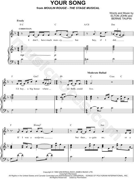 Your Song