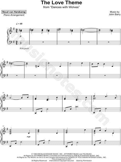 The Love Theme from Dances with Wolves