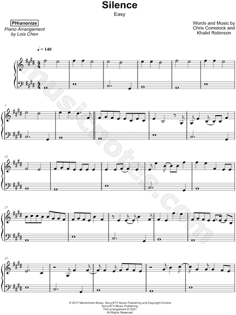Silence [easy]