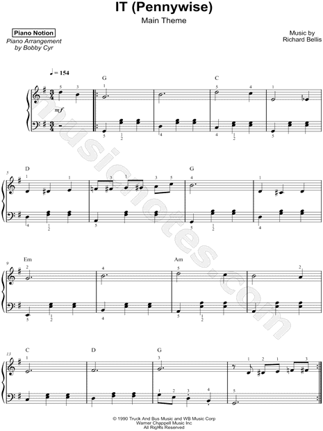 IT (Pennywise) Main Theme