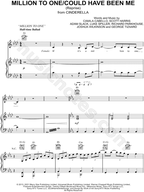 Million to One / Could Have Been Me (Reprise)
