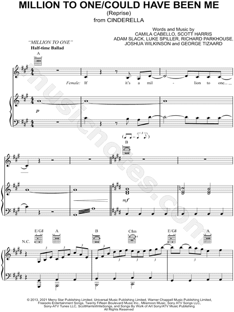 Million to One / Could Have Been Me (Reprise)