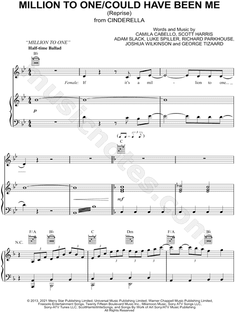 Million to One / Could Have Been Me (Reprise)
