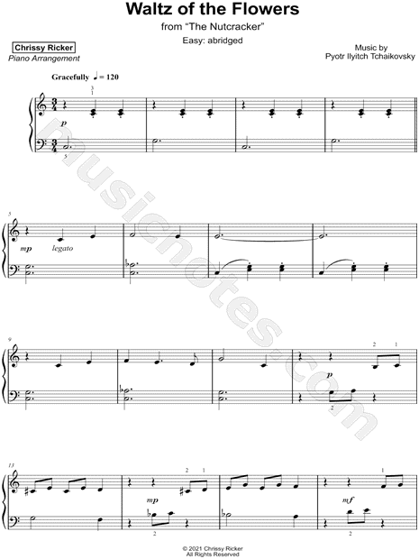 Waltz of the Flowers [easy - abridged]