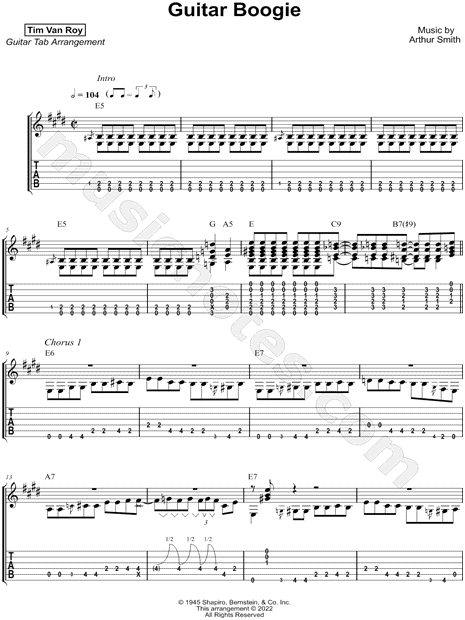 Guitar Boogie