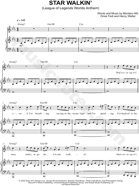 STAR WALKIN' (League of Legends Worlds Anthem)