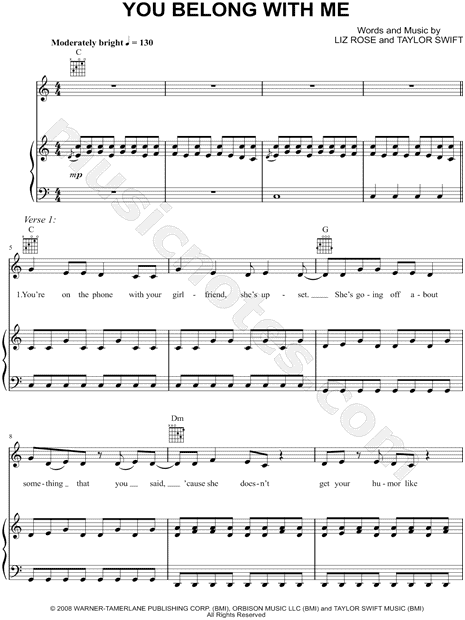 You Belong with Me
