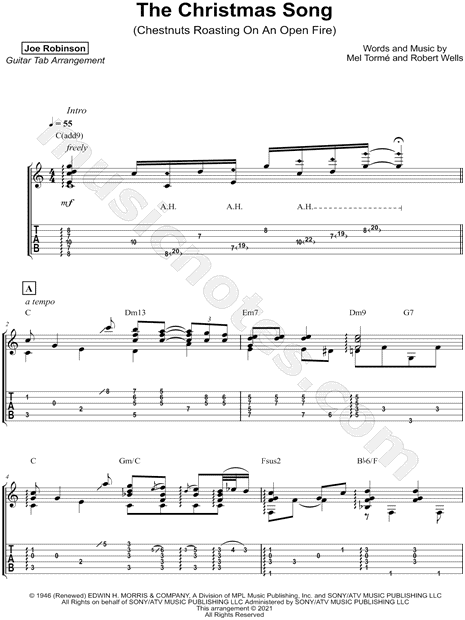 The Christmas Song (Chestnuts Roasting on an Open Fire)