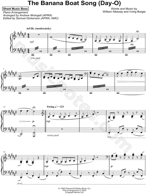 Day-O (The Banana Boat Song)