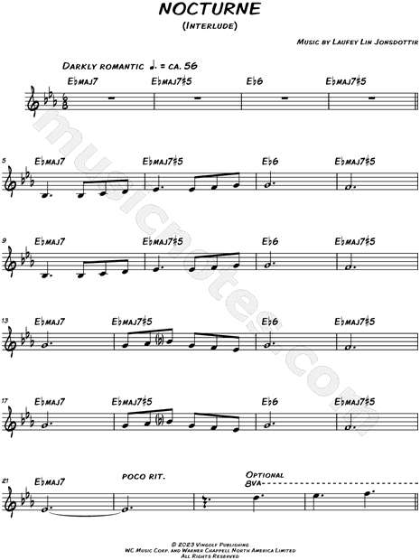 Nocturne (Interlude) - Laufey
