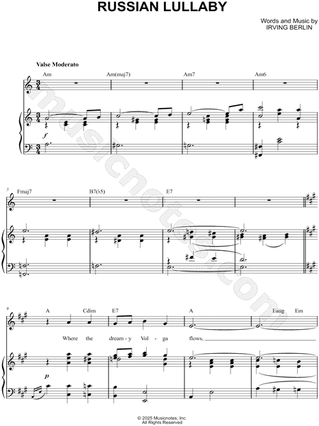 Russian Lullaby