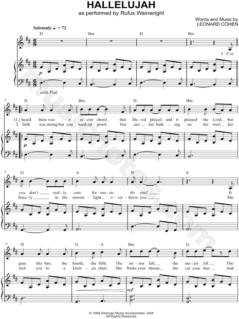 Hallelujah - Rufus Wainwright