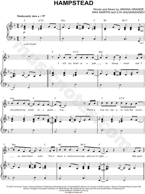 Hampstead - Ariana Grande