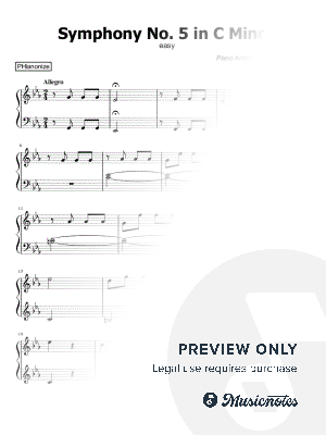 Symphony No. 5 in C Minor, Op. 67 - 1st Movement [Excerpt]