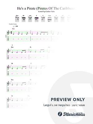 He's a Pirate (Pirates of the Caribbean)