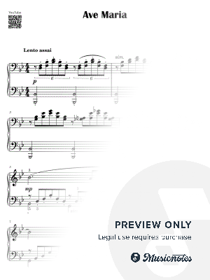 Ave Maria by Franz Schubert I Medium Church Organ without Pedals