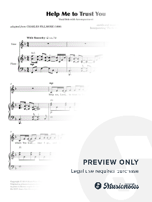 Help Me to Trust You (Vocal Solo)