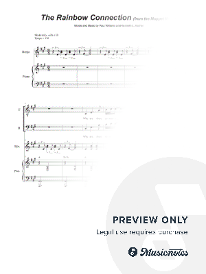 The Rainbow Connection (SATB)