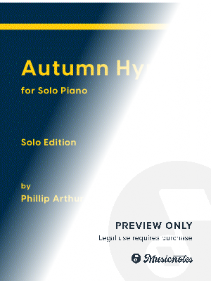 Autumn Hymn - Solo Piano