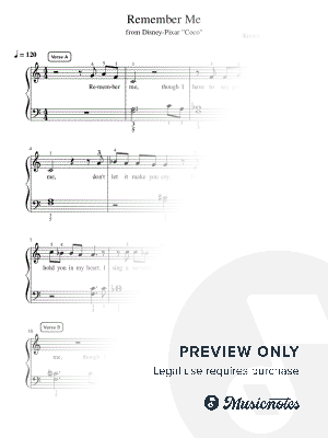 Remember Me (Lullaby) - Intermediate