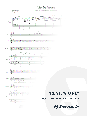 Via Dolorosa (2-part choir) by Stephen DeCesare - Sheet Music