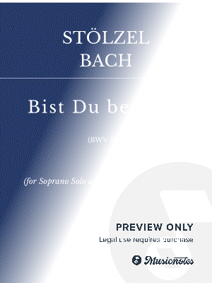 Bach - Stölzel: Bist Du bei mir - BWV 508  by FRC Music - Sheet Music
