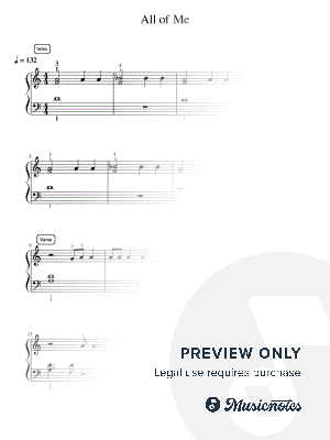 All of Me - Essentials by Simply Piano - Sheet Music