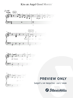 Kiss An Angel Good Mornin' - Pre-Advanced