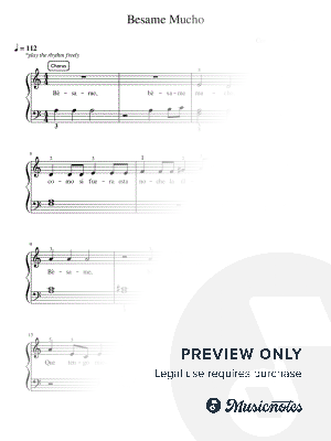 Bésame Mucho - Essentials by Simply Piano - Sheet Music