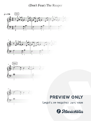 Don't Fear the Reaper - Intermediate