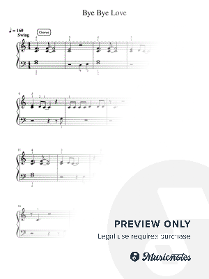 Bye Bye Love - Intermediate