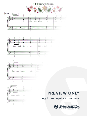 O Tannenbaum - Pre-Advanced