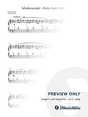 Scheherezade by Rimsky-Korsakov - Waltz from Part 2