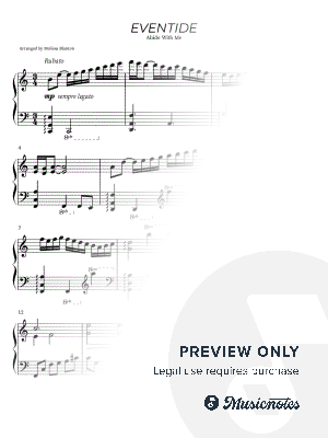 EVENTIDE * Abide With Me