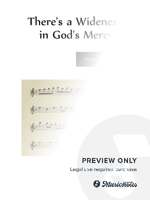 There’s a Wideness in God’s Mercy - Flute Duet