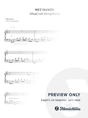 Minecraft-Wet Hands [Simplified]