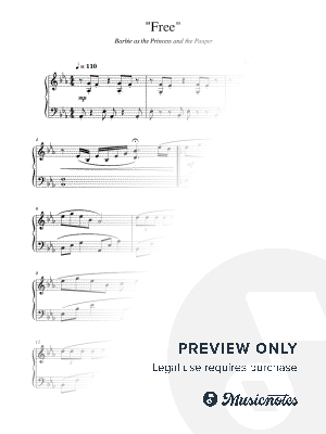 Free (from Barbie as the Princess and the Pauper)